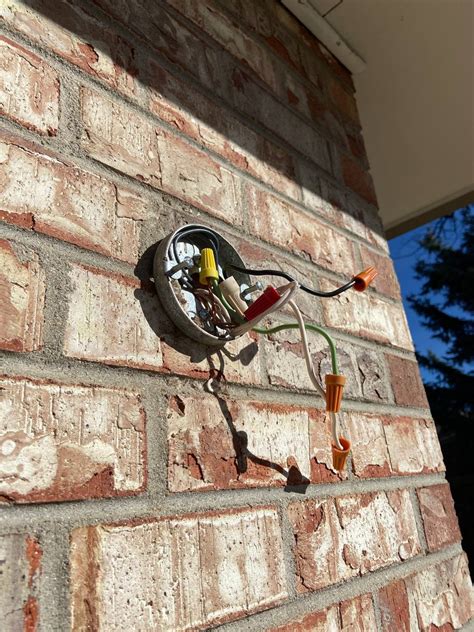 flush mount electrical box in brick|how to flush mount a receptacle.